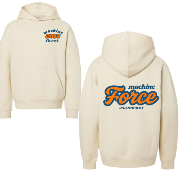 Machine Force Girls 2015 Hoodie- Youth and Adult Sizes