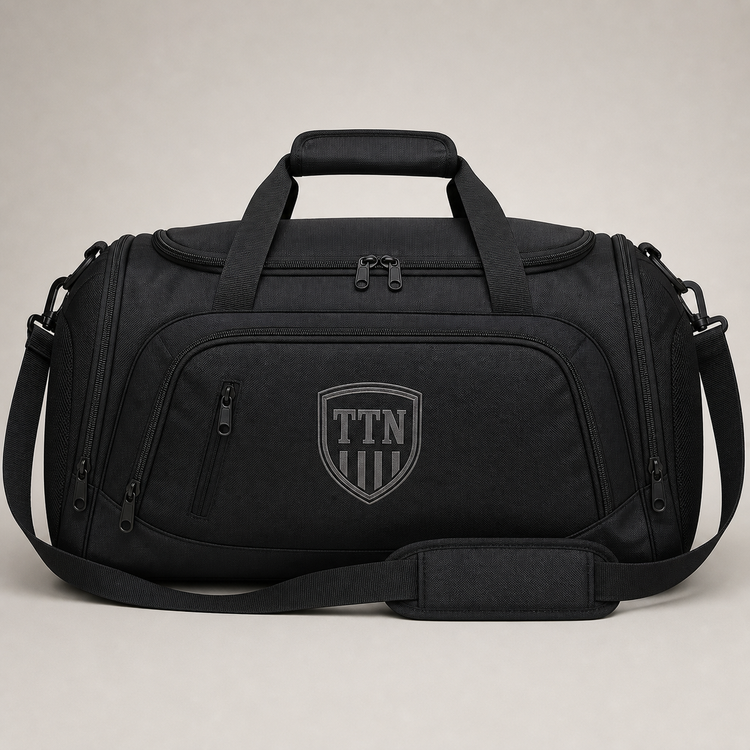Custom team duffel bag collection image for TTN Custom Apparel