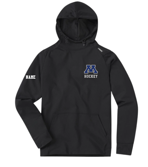 Minnetonka Bantam B1 White Hockey UNRL Crossover Hoodie II