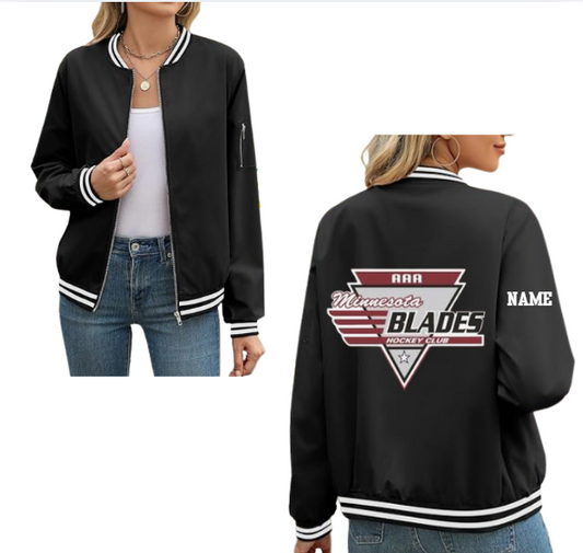 Blades Logo Bomber Jacket