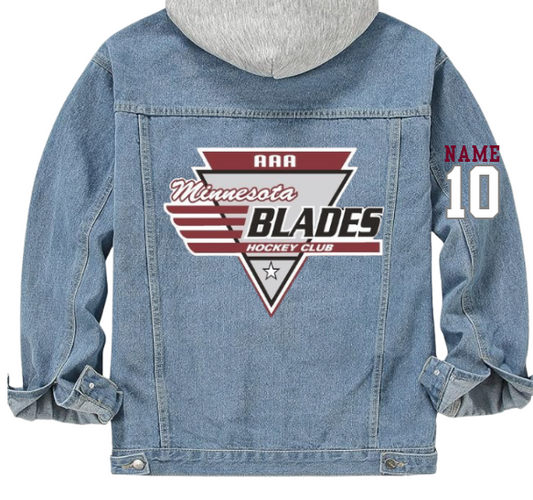 Blades Logo Denim Jacket