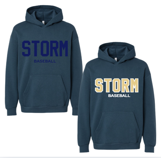 Storm Baseball Glitter Hoodie