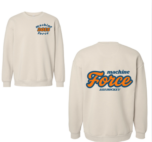 Machine Force Girls 2015 Crew Sweatshirt- Adult Sizes