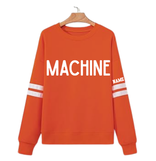 Machine Varsity Crew Orange