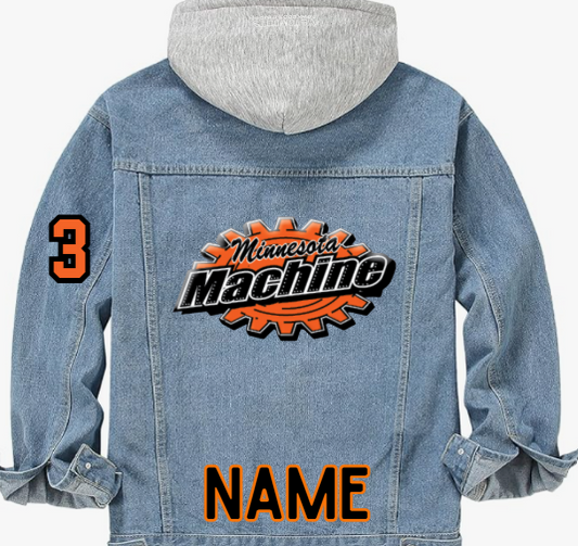 Machine Denim Jacket 2017 Orange Moms