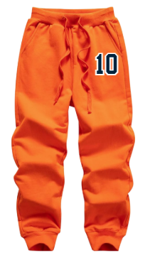 Machine Orange Joggers- Youth
