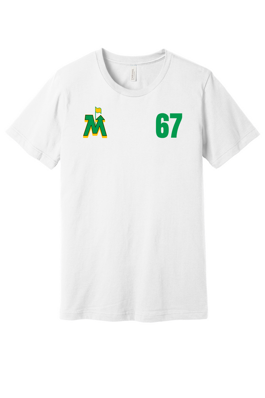 Team MN Hockey Caddy T-Shirt with Player Name and Number