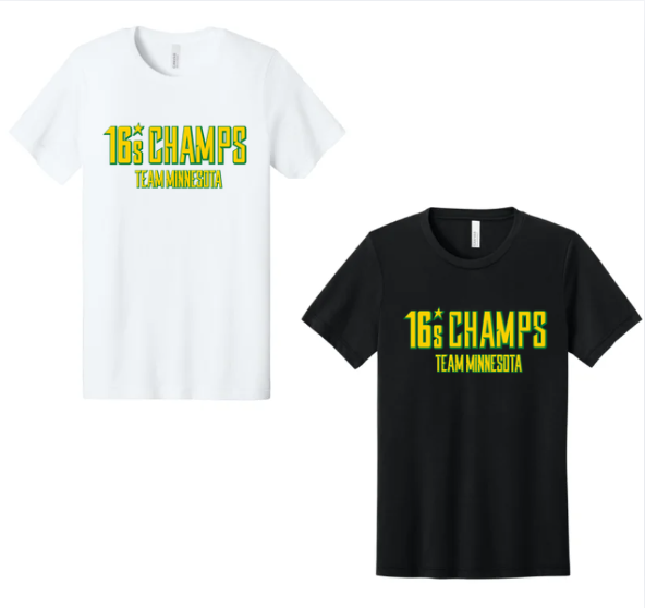 Team MN 16s Champions Bella Canvas Tee