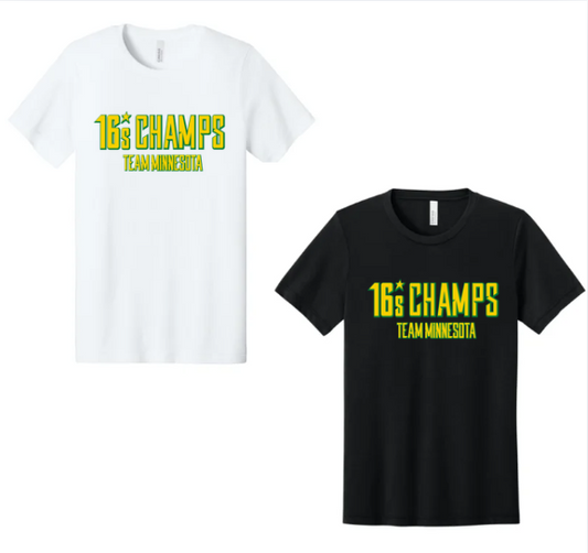 Team MN 16s Champions Bella Canvas Tee