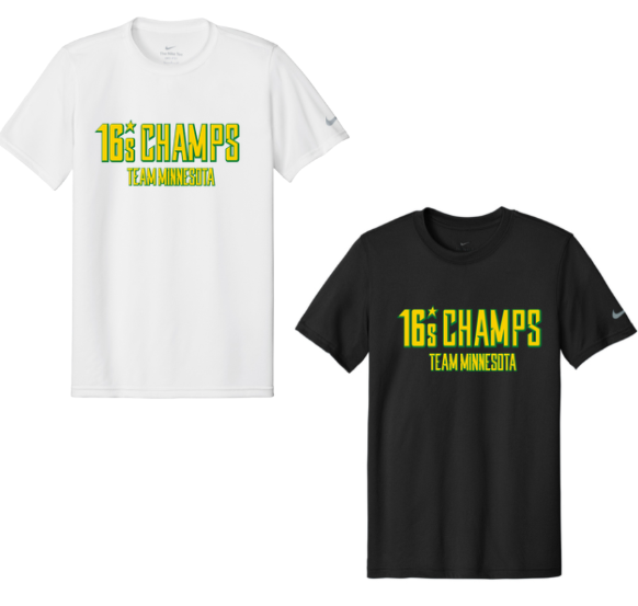 Team MN 16s Champions Nike Performance Tee