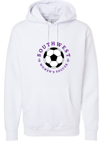 Southwest Women's Soccer Ball Printed Hoodie