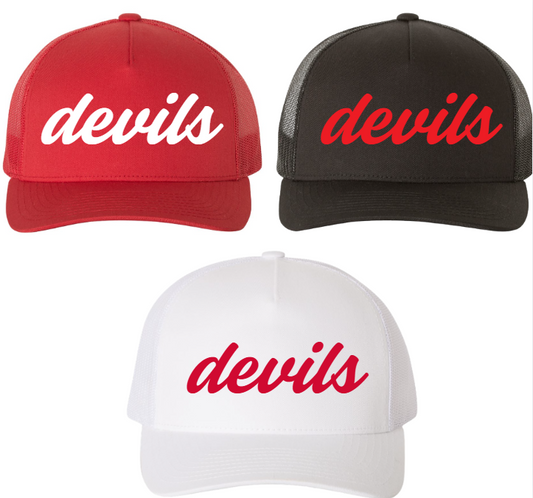 Devils Script Hat