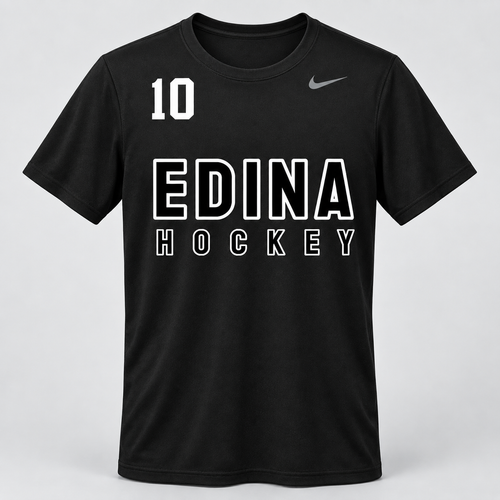Edina Bantam B2 White Tee studio mockup
