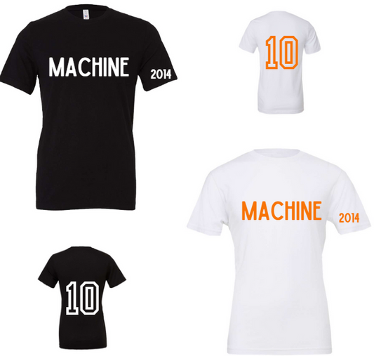 Machine Tee- Unisex Sizing