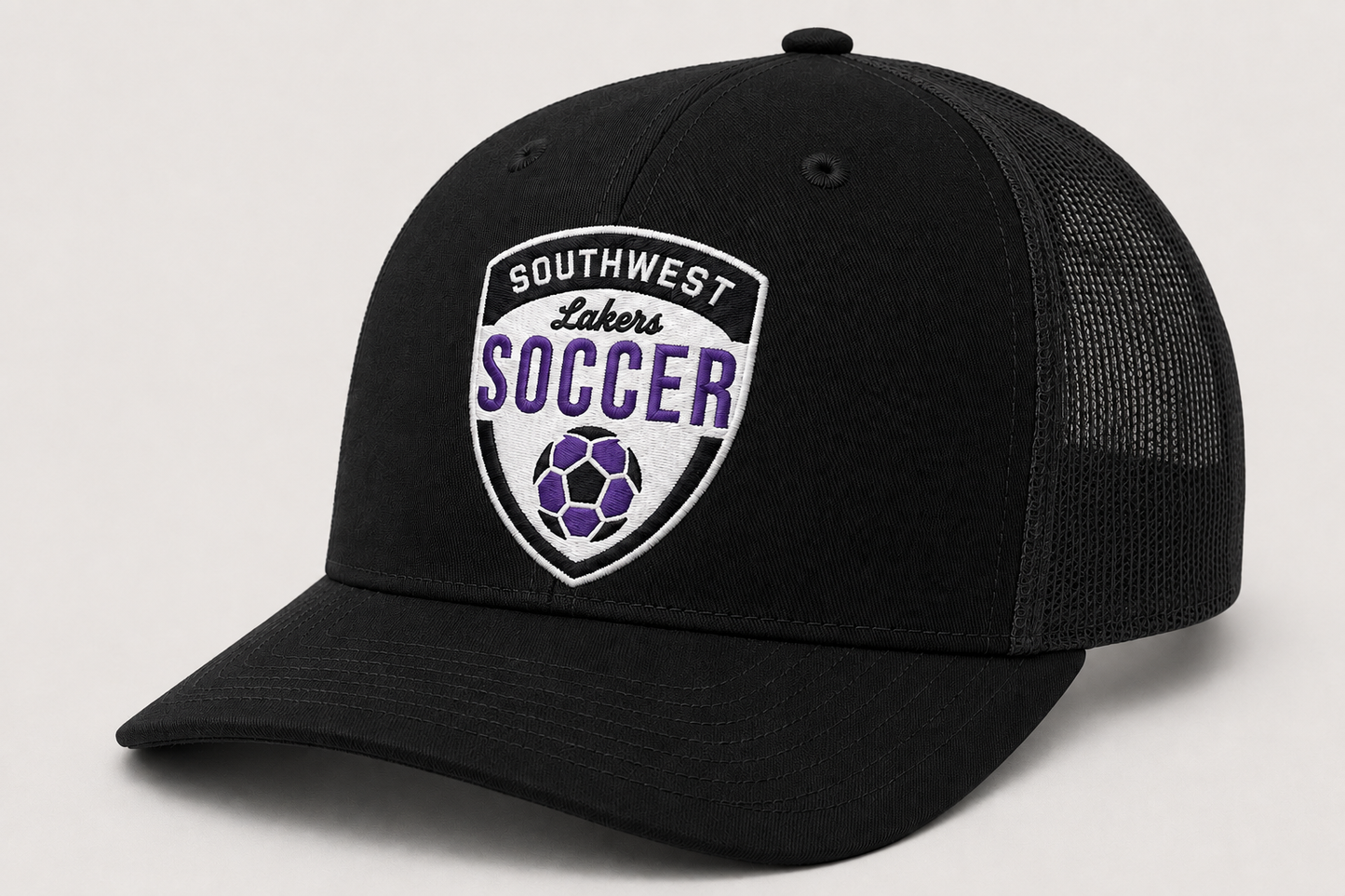 Southwest Lakers Soccer Shield Richardson 112 hat in black