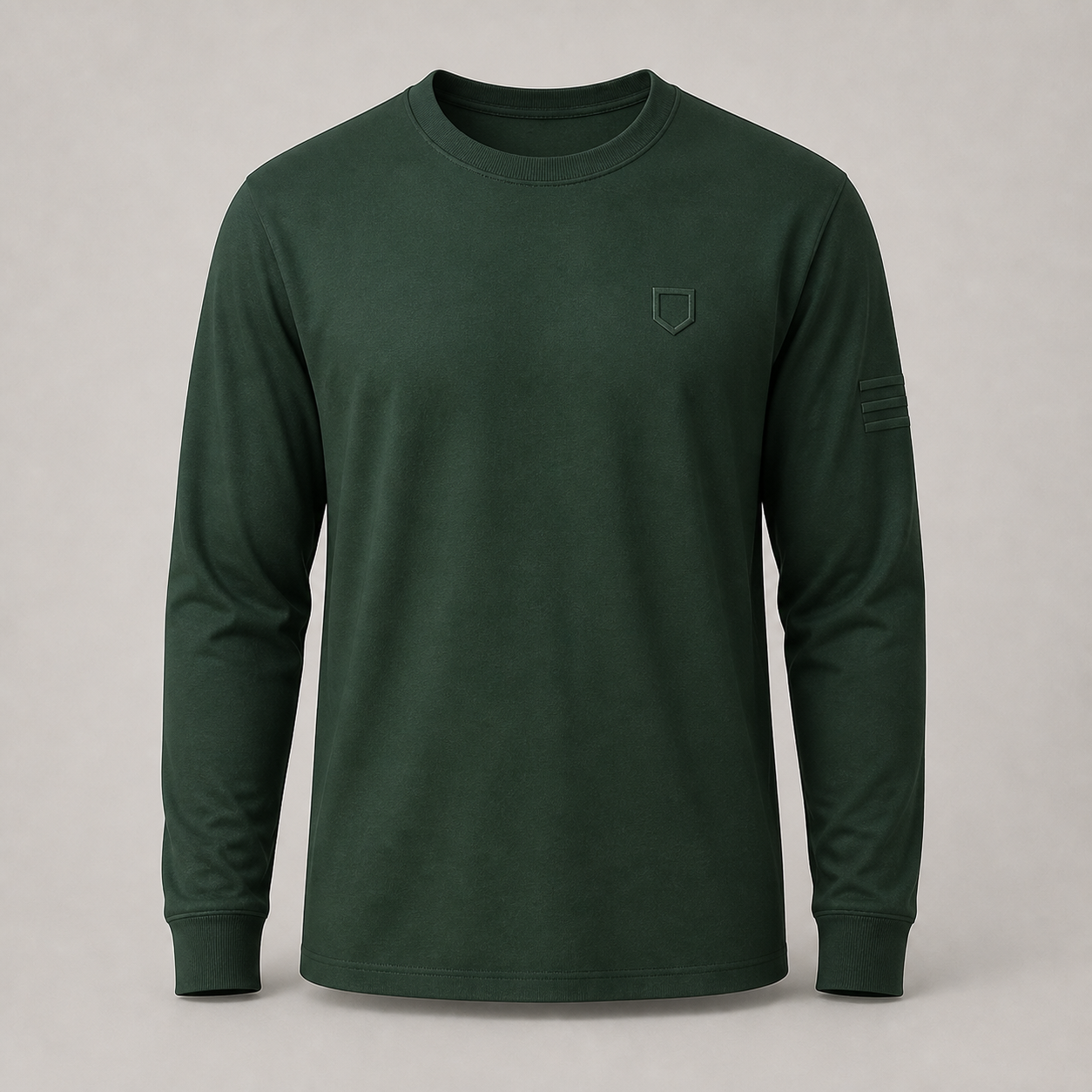 Custom long sleeve t-shirt product photo by TTN Custom Apparel