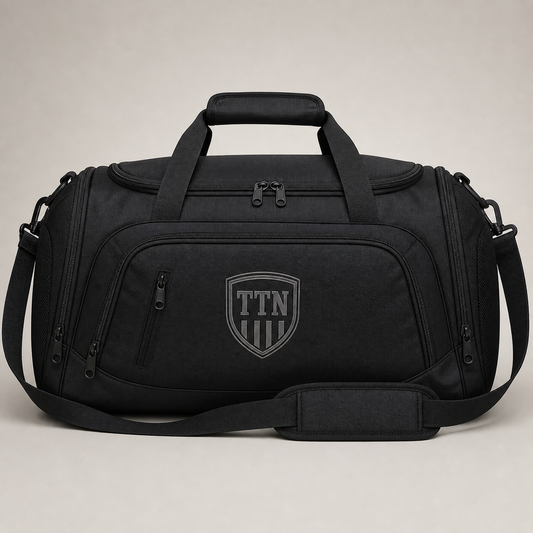 Custom team duffel bag product image by TTN Custom Apparel