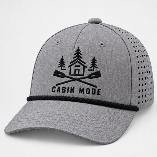 TTN Originals Cabin Mode Richardson classic rope hat in Dark Grey / Black