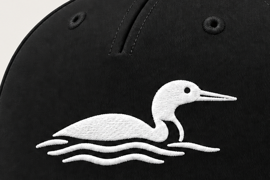 TTN Originals MN Loon Richardson classic rope hat in Black / White